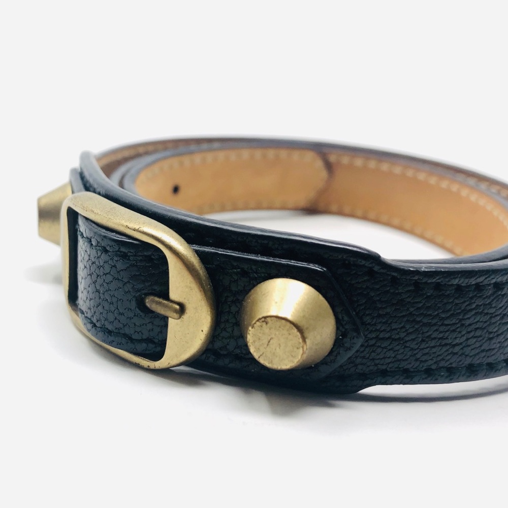 BALENCIAGA CLASSIC TRIPLE WRAP BRACELET - Picture 4 of 11